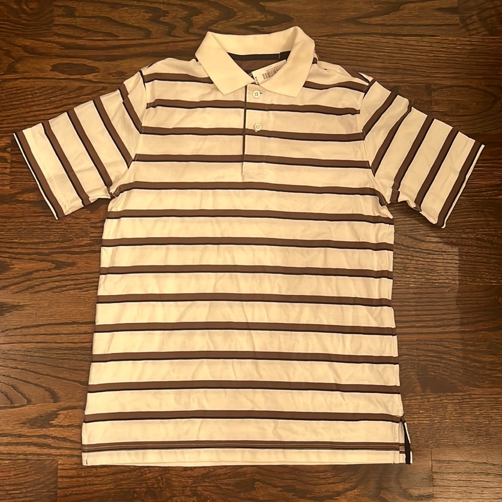Boys striped polo size 16